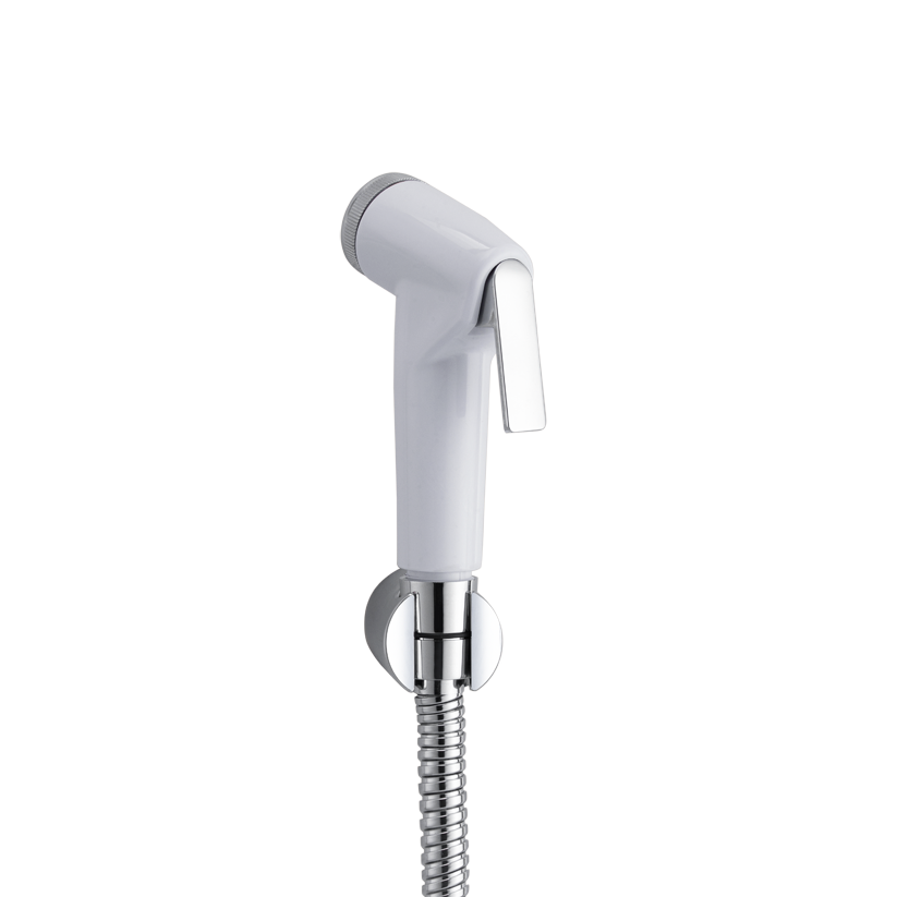 Mila Pureflo Health Faucet - MHHC0403WT, Health Faucet Chrome and White